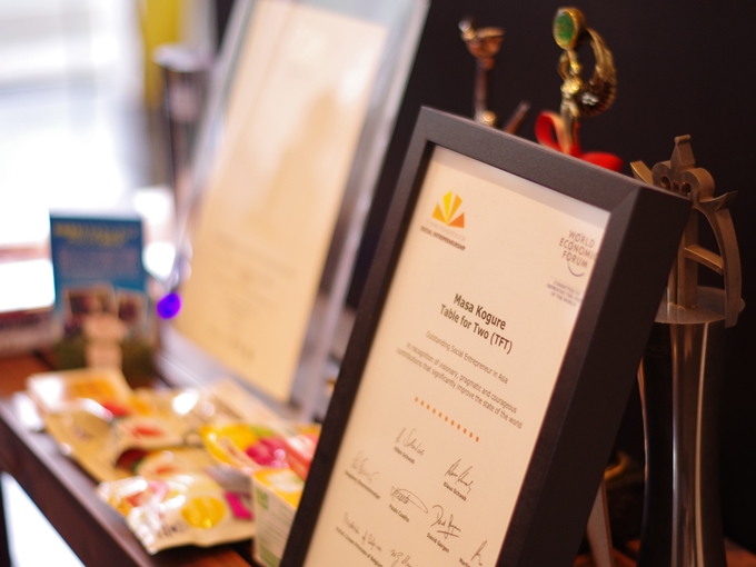 シュワブ財団 世界経済フォーラム「アジアを代表する社会起業家」賞