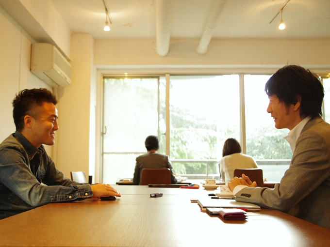 TFT小暮真久さんインタビュー風景